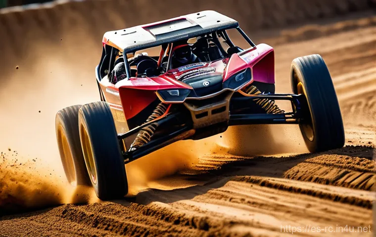 RC카 조종기 업그레이드 방법 - A close-up, high-definition photograph capturing a pair of hands expertly gripping a state-of-the-ar...