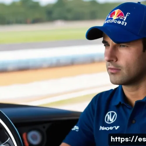 Home 7 RC카 레이싱 대회 전략 - **Prompt:** A focused RC car pilot, appearing to be in their late 20s to early 30s, intensely concen...